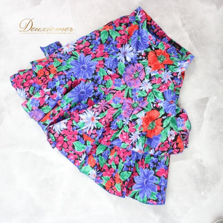 タグ付き】社交ダンス 衣装 スタンダード スカート レッスンウェア 青