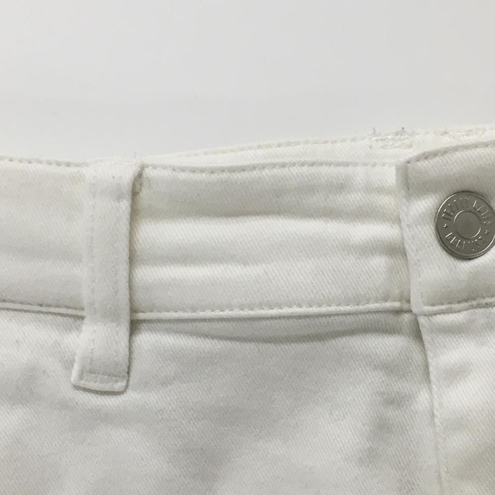 超美品】パーリーゲイツ スカート 白 スカート ストレッチ 30周年 内側