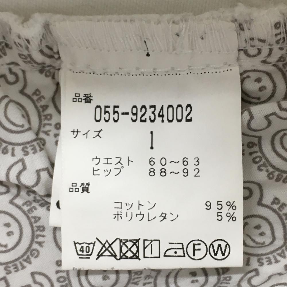 超美品】パーリーゲイツ スカート 白 スカート ストレッチ 30周年 内側