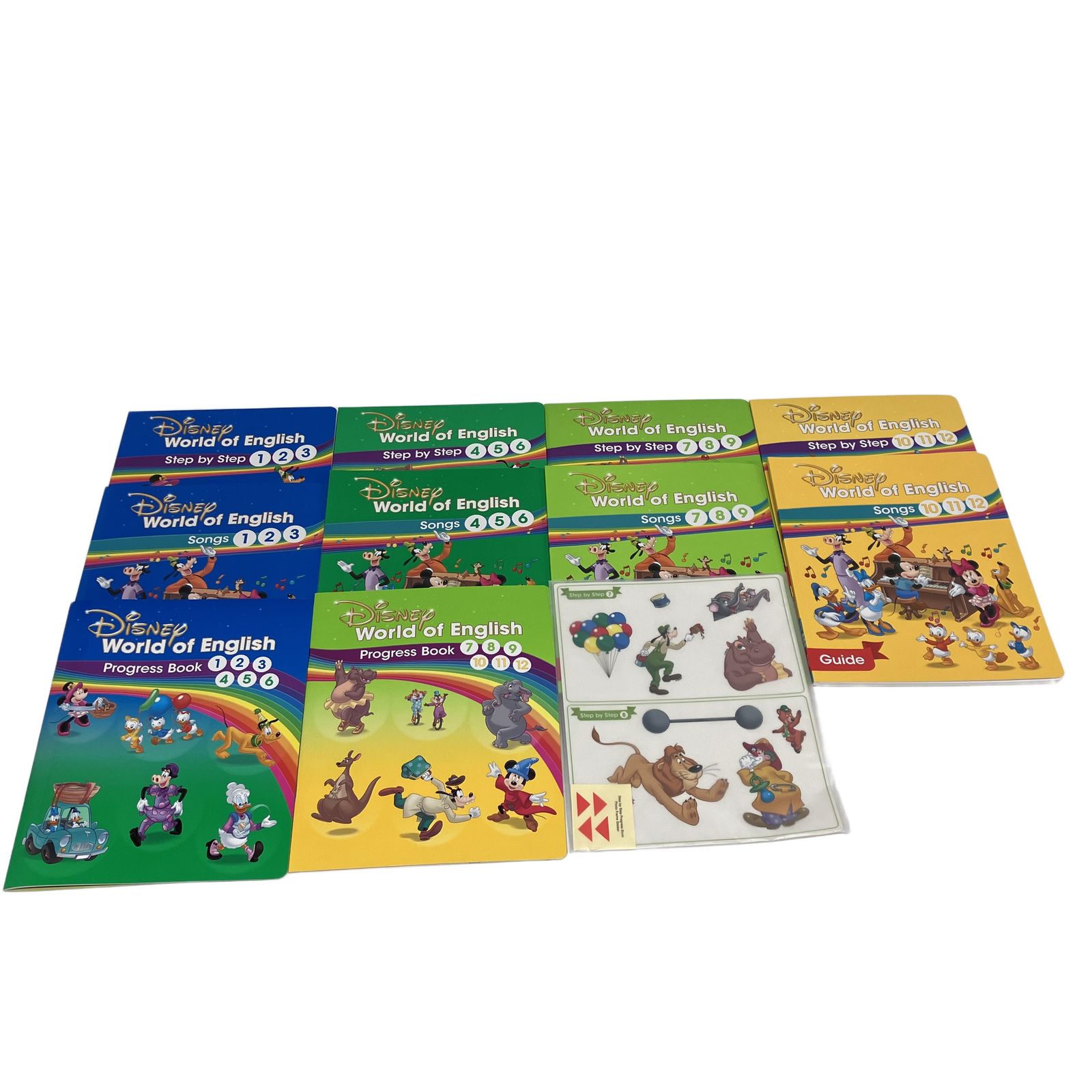 教材 DWE(ディズニーワールドオブイングリッシュ)メインプログラムベーシック 教材 DWE(ディズニーワールドオブイングリッシュ）メインプログラム