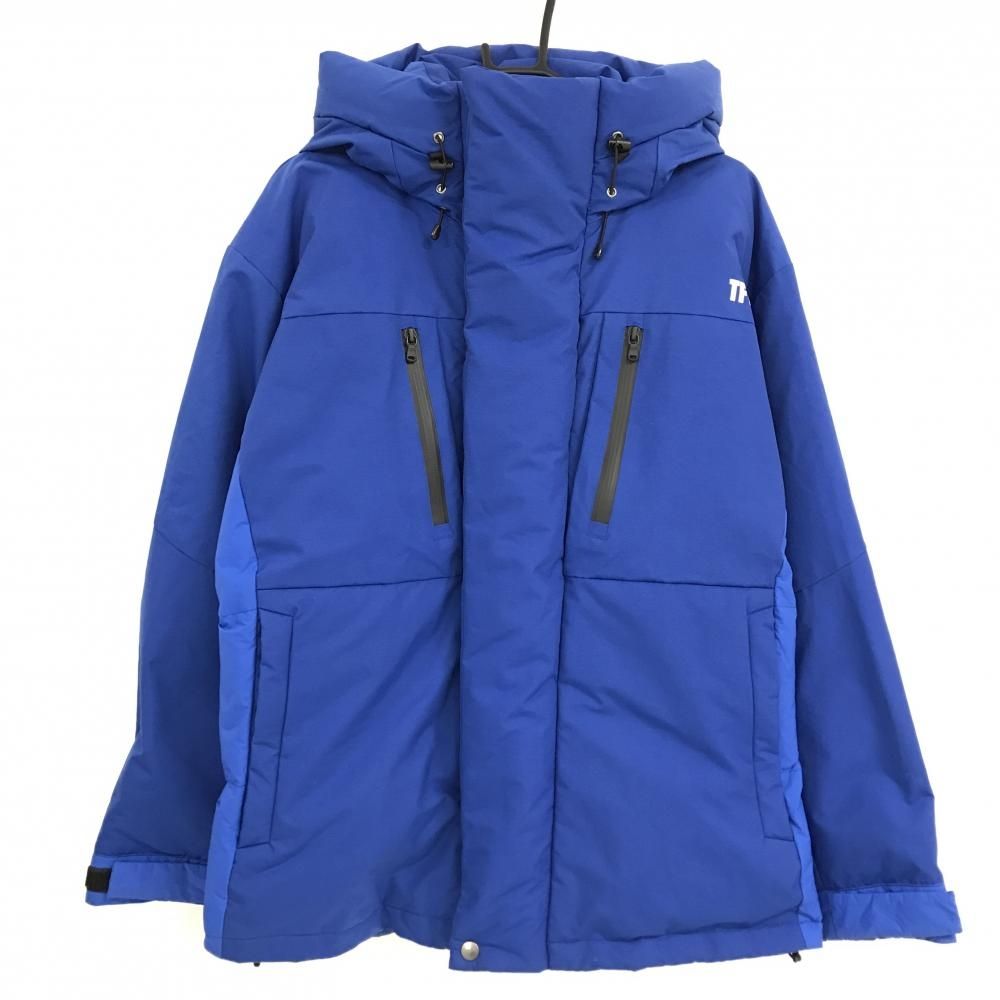 未使用品】TFW49 ダウンジャケット ブルー フード付 メンズ M ゴルフ