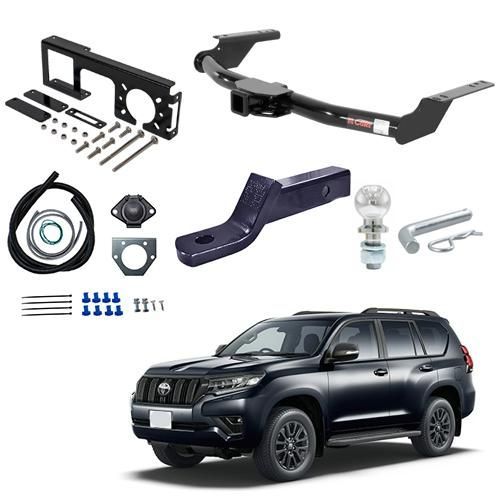 送料無料】ヒッチメンバー 2インチ角 配線フルセット トヨタ