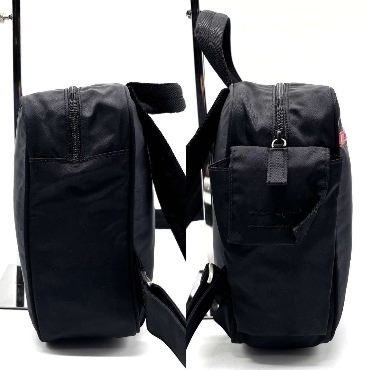 良品】PRADA sport プラダスポーツ リュック バックパック ブラック 