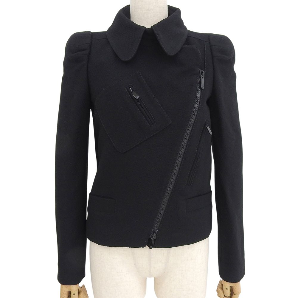 本物保証】 超美品 グッチ GUCCI ブルゾン 38 約Mサイズ レディース 