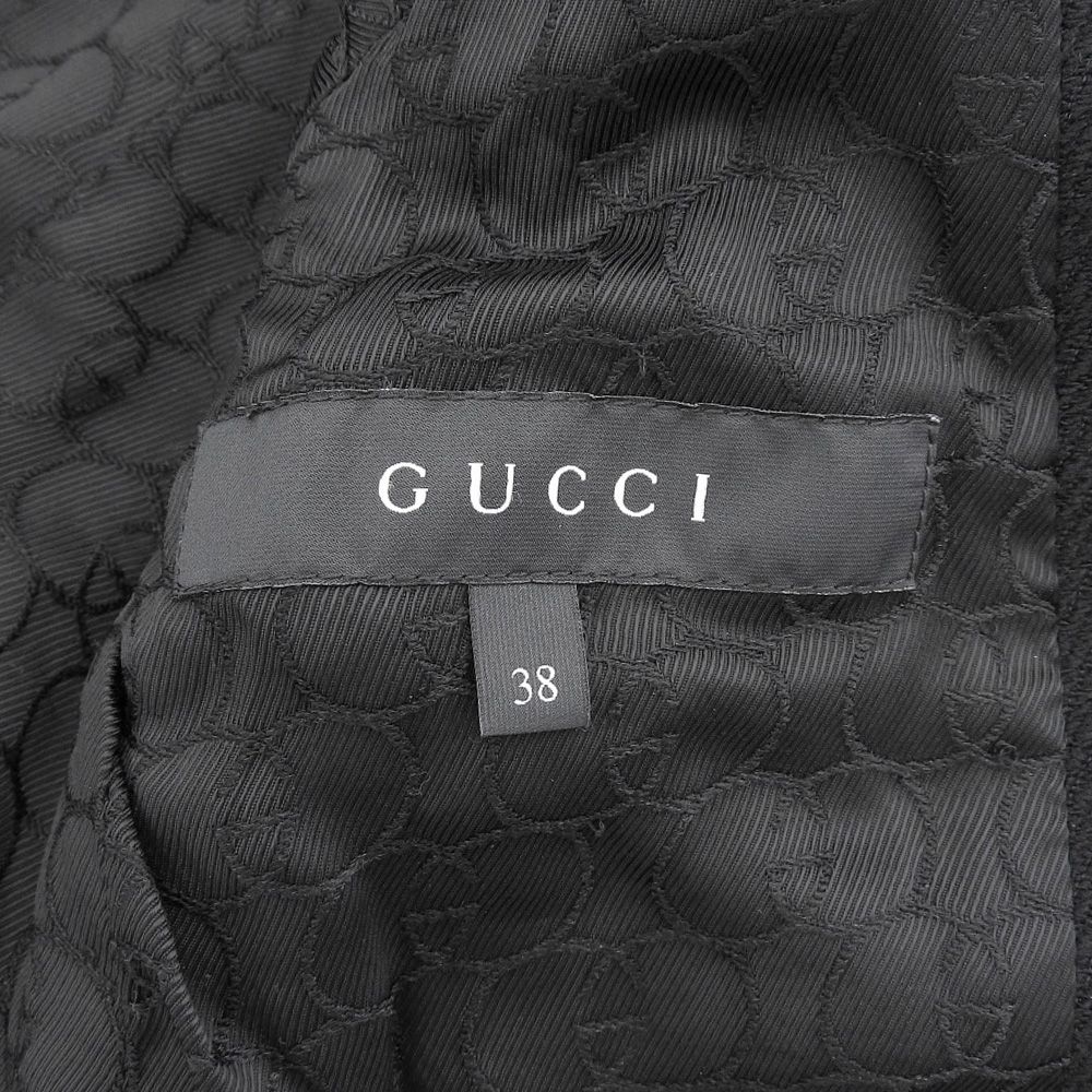 本物保証】 超美品 グッチ GUCCI ブルゾン 38 約Mサイズ レディース