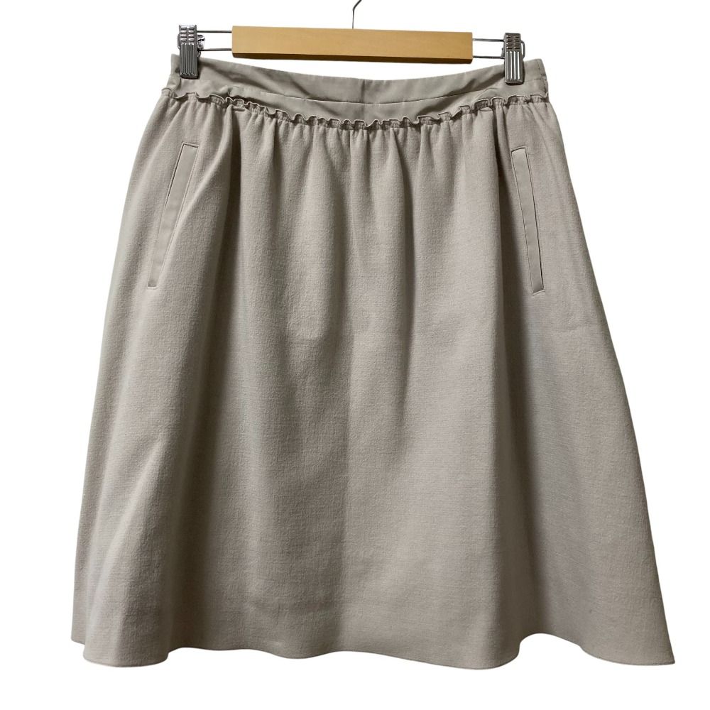 美品 FOXEY フォクシー カシミヤブレンド ウール スカート サイズ40