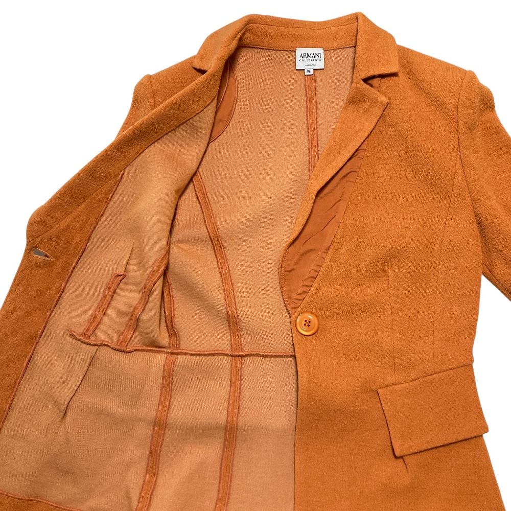 美品 ARMANI COLLEZIONI アルマーニコレッツォーニ ダブルジョーゼット