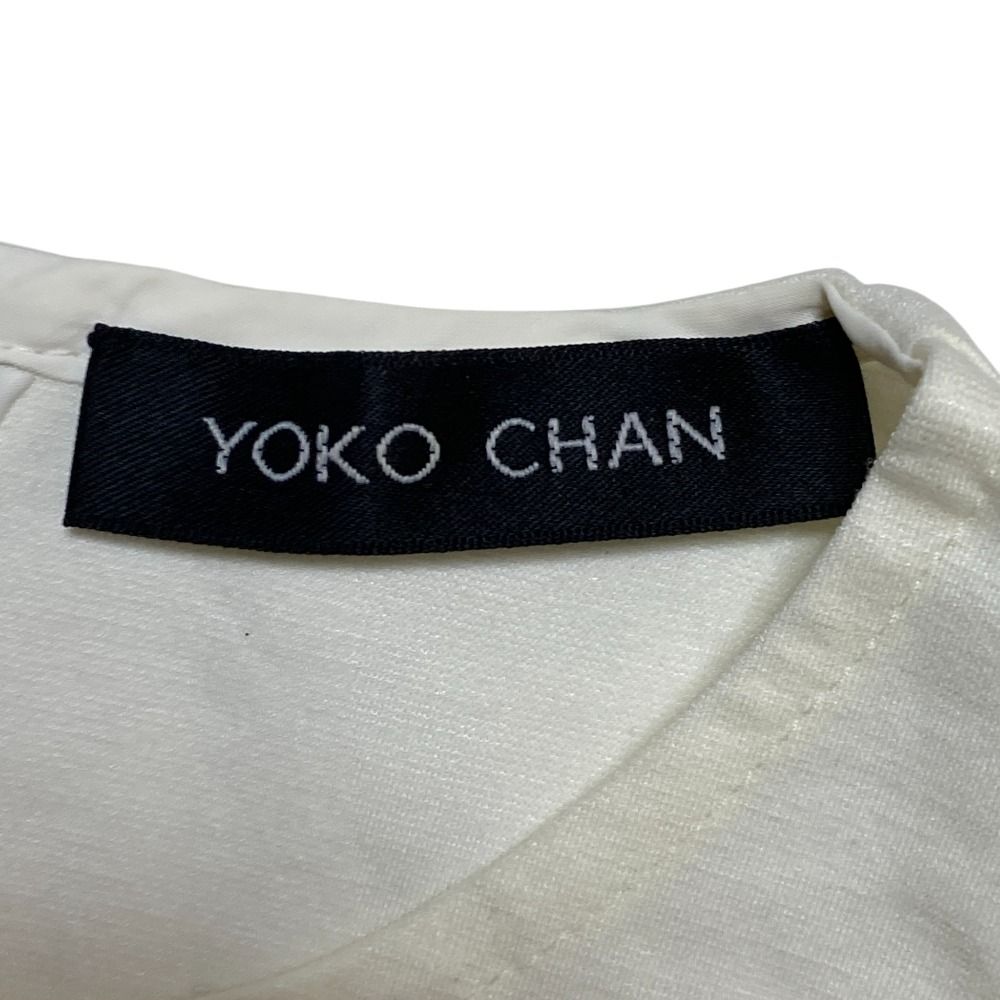 良品 YOKO CHAN ヨーコチャン ノースリーブ フレアブラウス 38