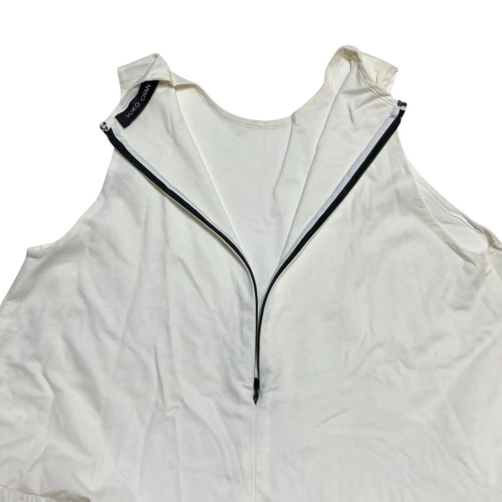 良品 YOKO CHAN ヨーコチャン ノースリーブ フレアブラウス 38