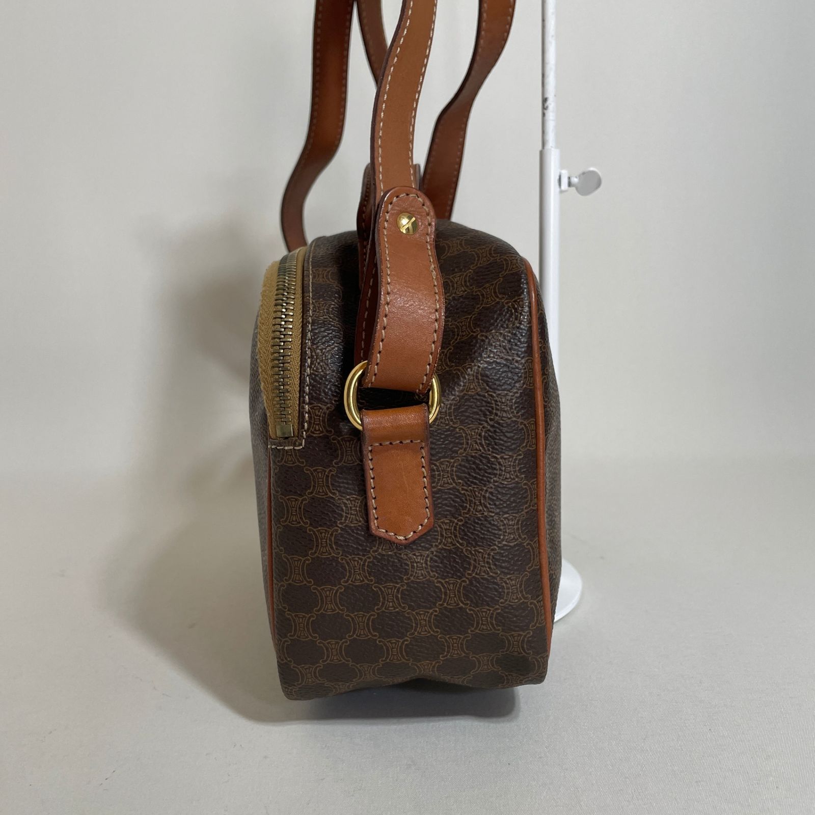 セリーヌ ハンドバッグ ビジネス ショルダー 2way マカダム柄 トリオンフ セリーヌ ハンドバッグ ビジネス ショルダー 2way マカダム柄 トリオンフ