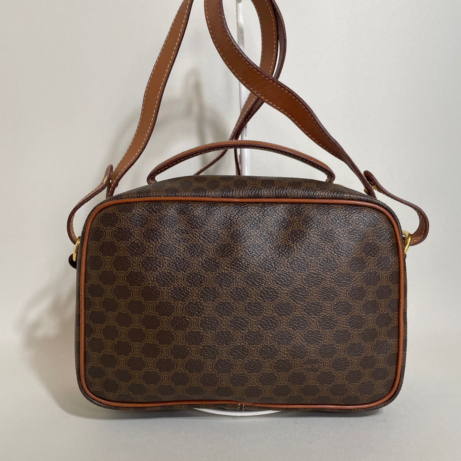 2512-162｜セリーヌ ショルダーバッグ マカダム柄 トリオンフ - メルカリ