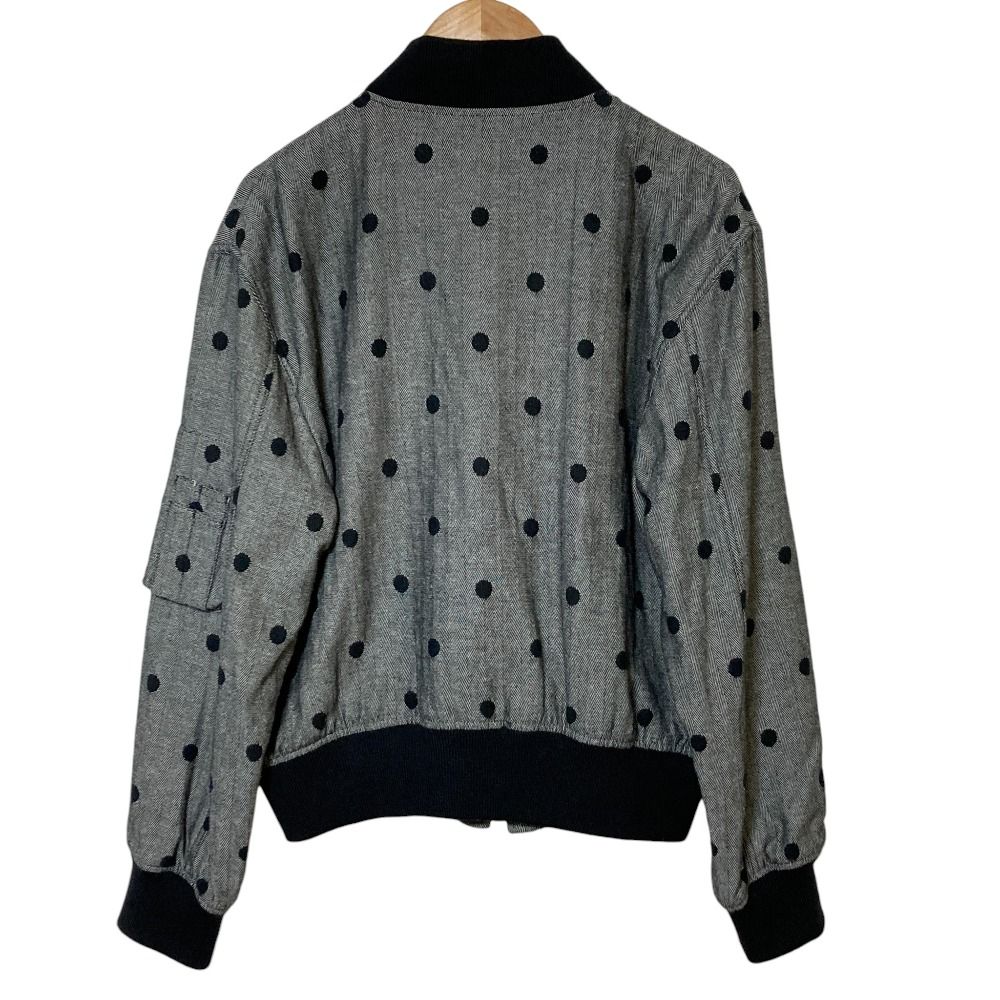 美品 PS Paul Smith ピーエス ポールスミス ドット柄 ブルゾン 美品 PS Paul Smith ピーエスポールスミス ヘリンボーン ドット刺繍