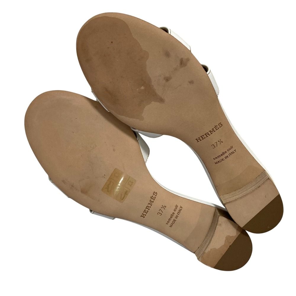 新品同様 HERMES エルメス オアジス ミュール サンダル サイズ37 1/2