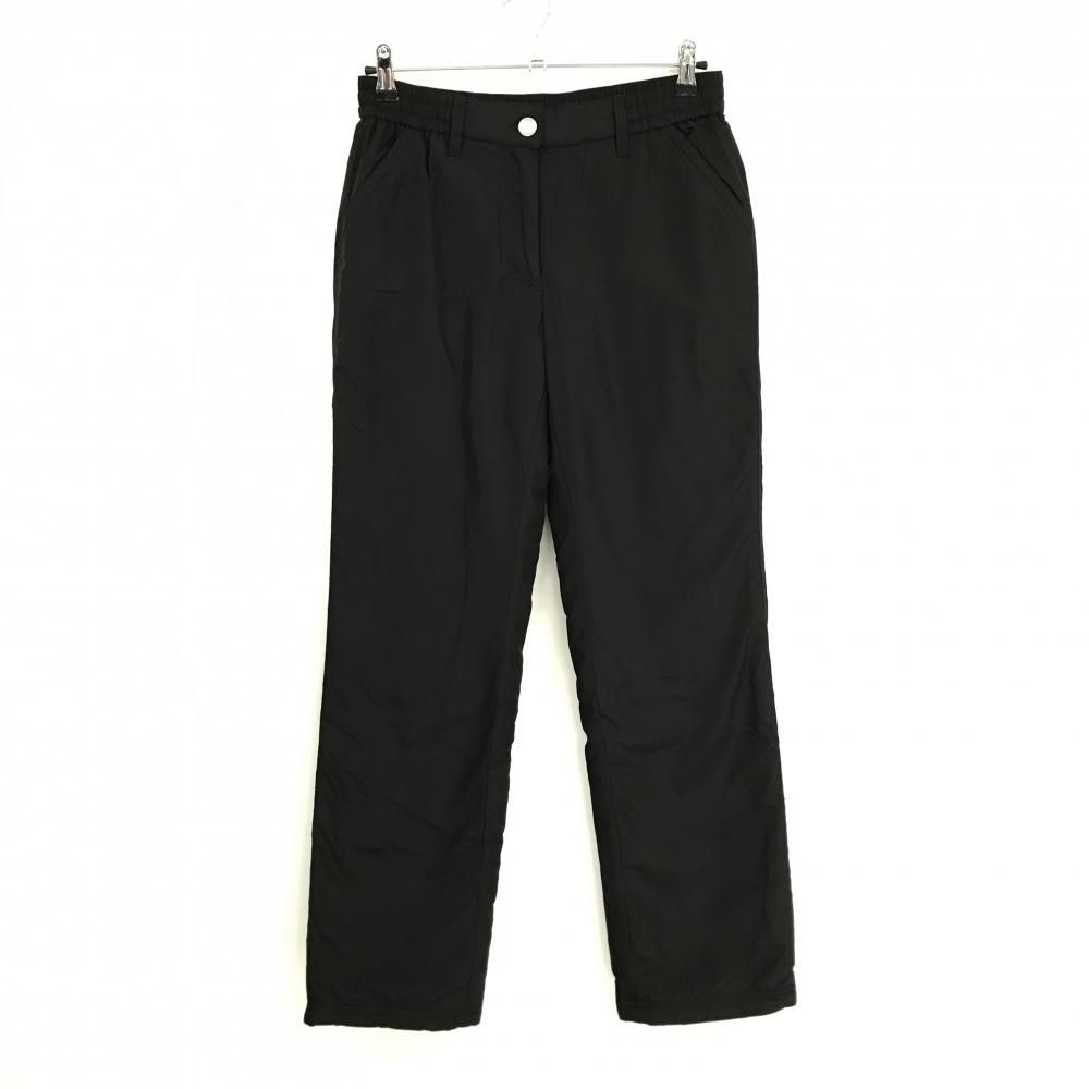 新品未使用　マリークレール　中綿パンツ 超美品】マリクレールスポール 中綿パンツ 黒 裾ドローコード