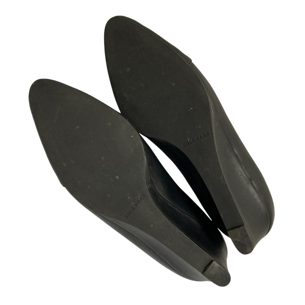 美品 COLE HAAN コールハーン レザー ウェッジソール パンプス サイズ5