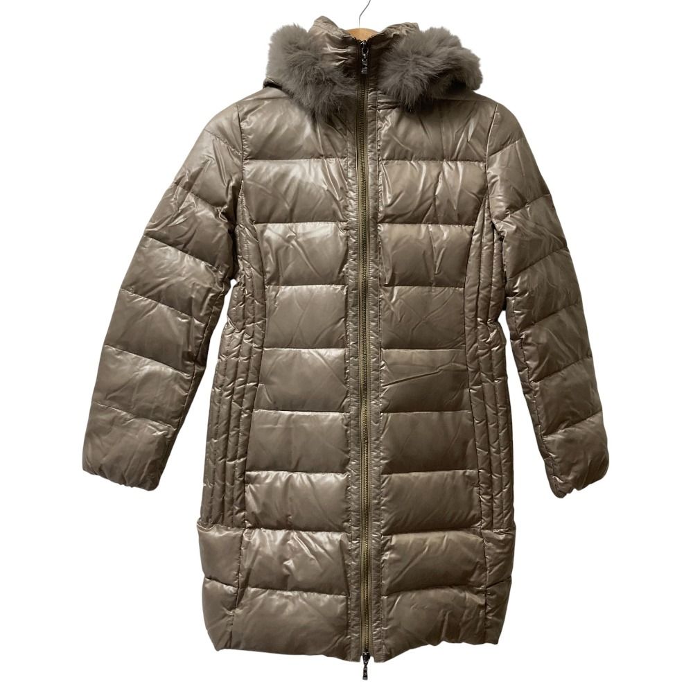 未使用 ANAYI アナイ ブルーフォックスファー付き ダウンコート