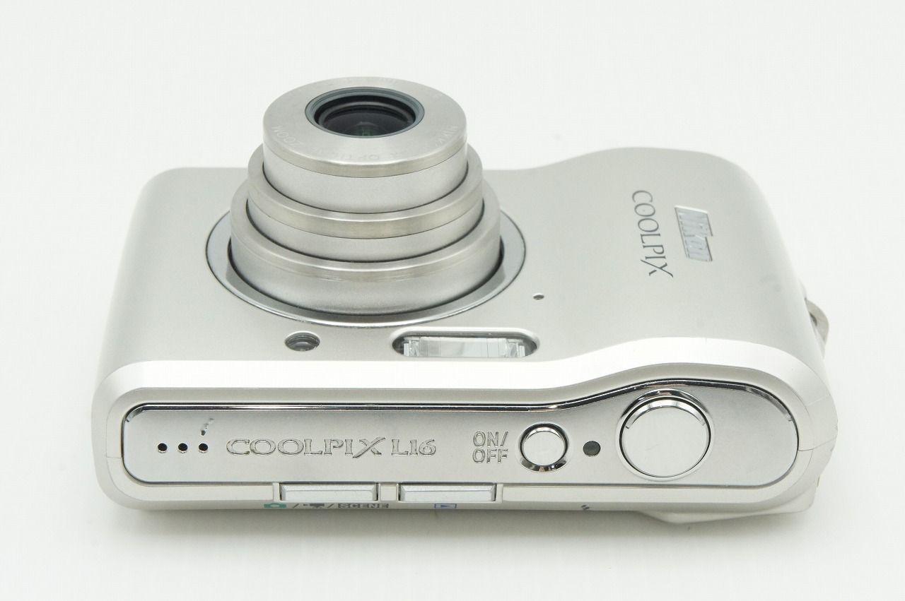 Nikon ニコン COOLPIX L16 コンパクトデジタルカメラ シルバー