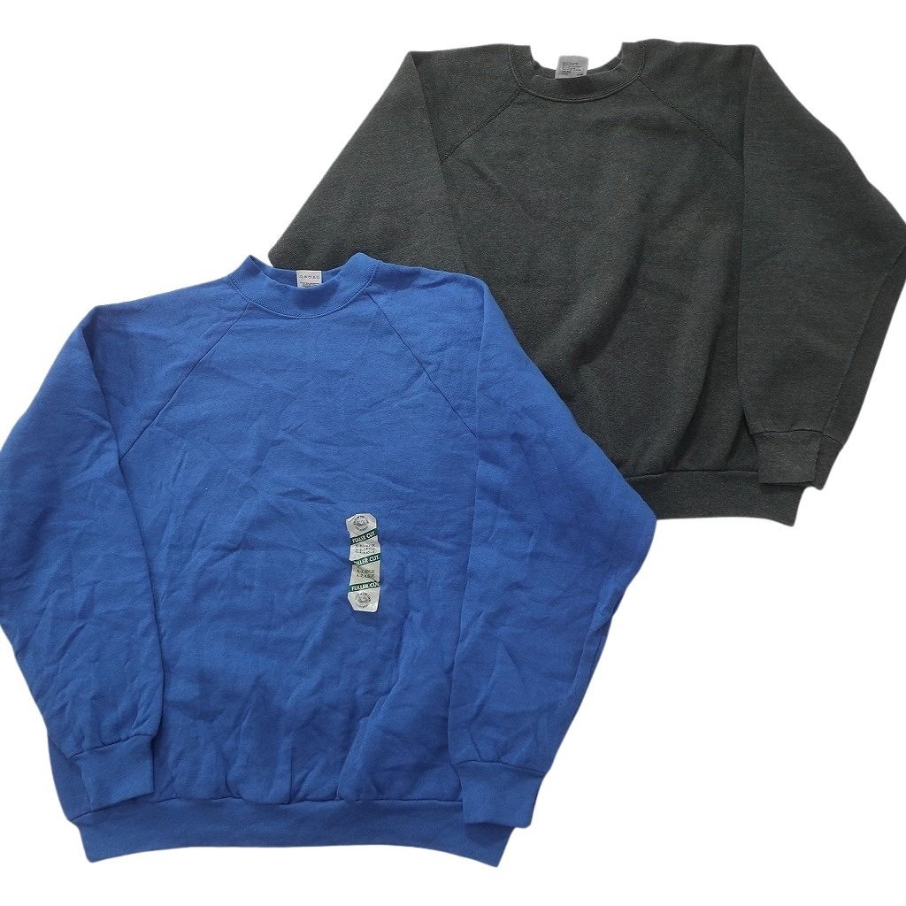US 古着　長袖　まとめ売り 古着卸 まとめ売り USA製 スウェット 8枚セット (メンズ XL ) フルーツ