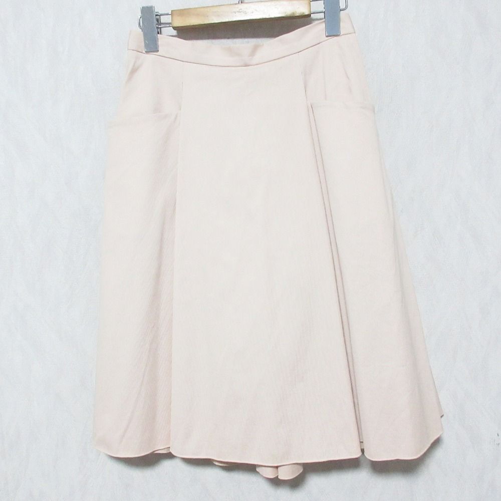 美品 FOXEY NEW YORK フォクシーニューヨーク ひざ丈 サイドポケット