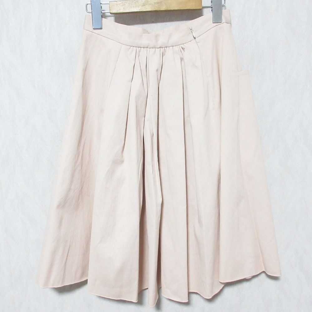 美品 FOXEY NEW YORK フォクシーニューヨーク ひざ丈 サイドポケット