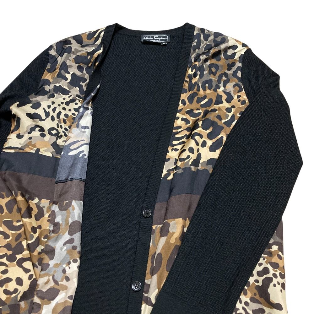 良品 Salvatore Ferragamo サルヴァトーレフェラガモ ウール シルク