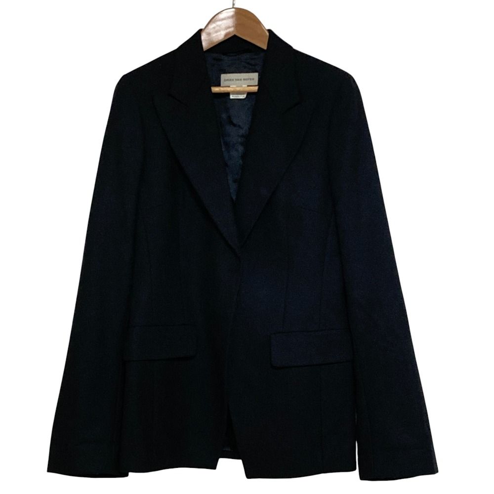 美品 Dries Van Noten ドリスヴァンノッテン ライカ期 ピークドラペル