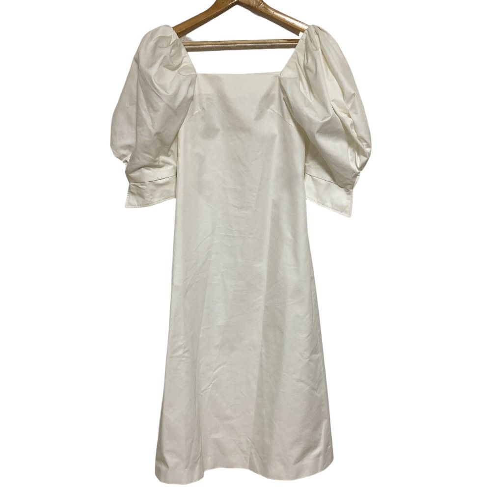 良品 Cygne シーニュ パフスリーブ ワンピース サイズ0 ホワイト