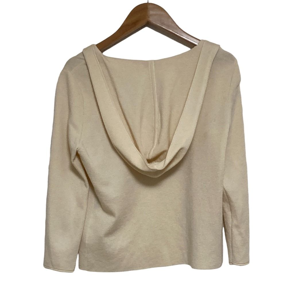 良品 FOXEY フォクシー Cardigan Hoodie Fun カシミヤ シルクブレンド