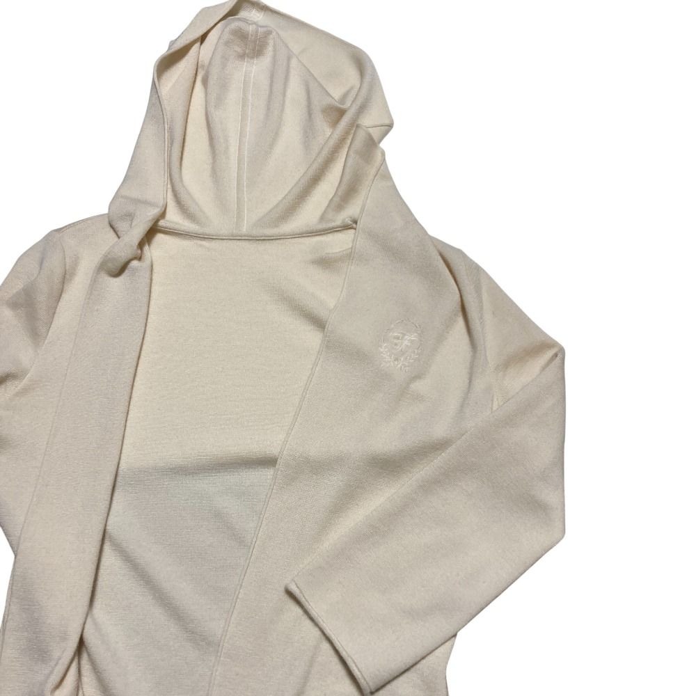 良品 FOXEY フォクシー Cardigan Hoodie Fun カシミヤ シルクブレンド  