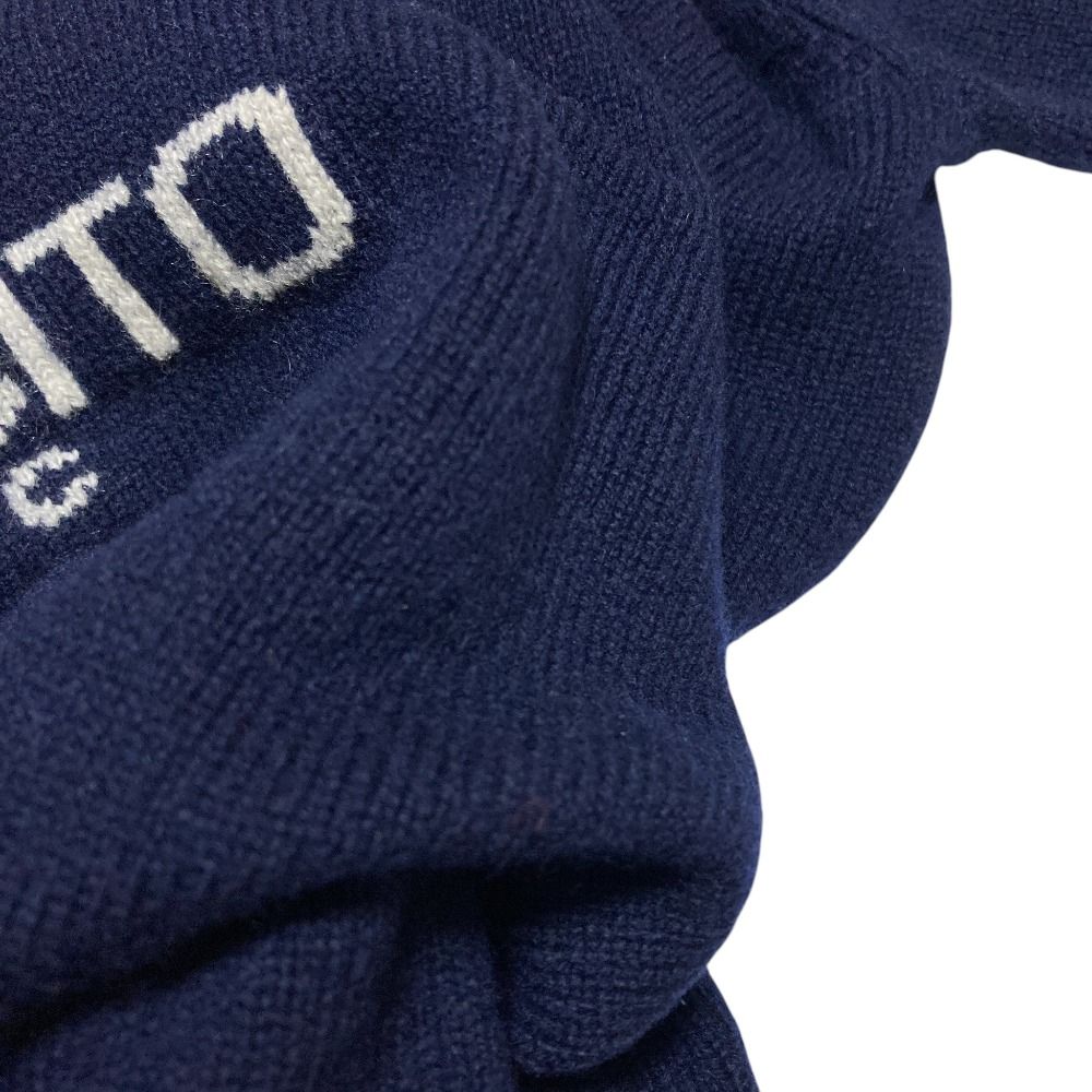 美品 MORABITO モラビト アシンメトリーニット 38 ウール 青系 美品 MORABITO モラビト アシンメトリーニット 38 ウール 青系 美品