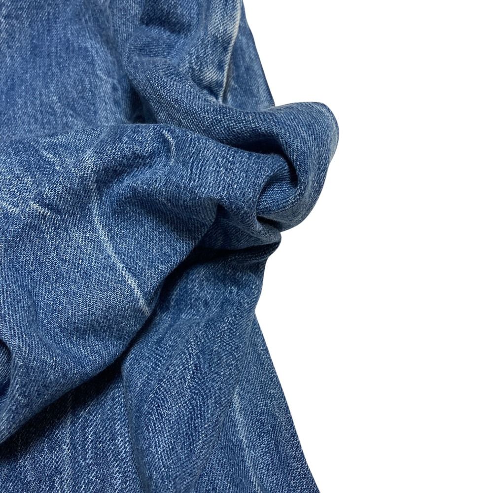 美品 CHANEL シャネル ウォッシュ ワイドデニムパンツ P61315 サイズ34  