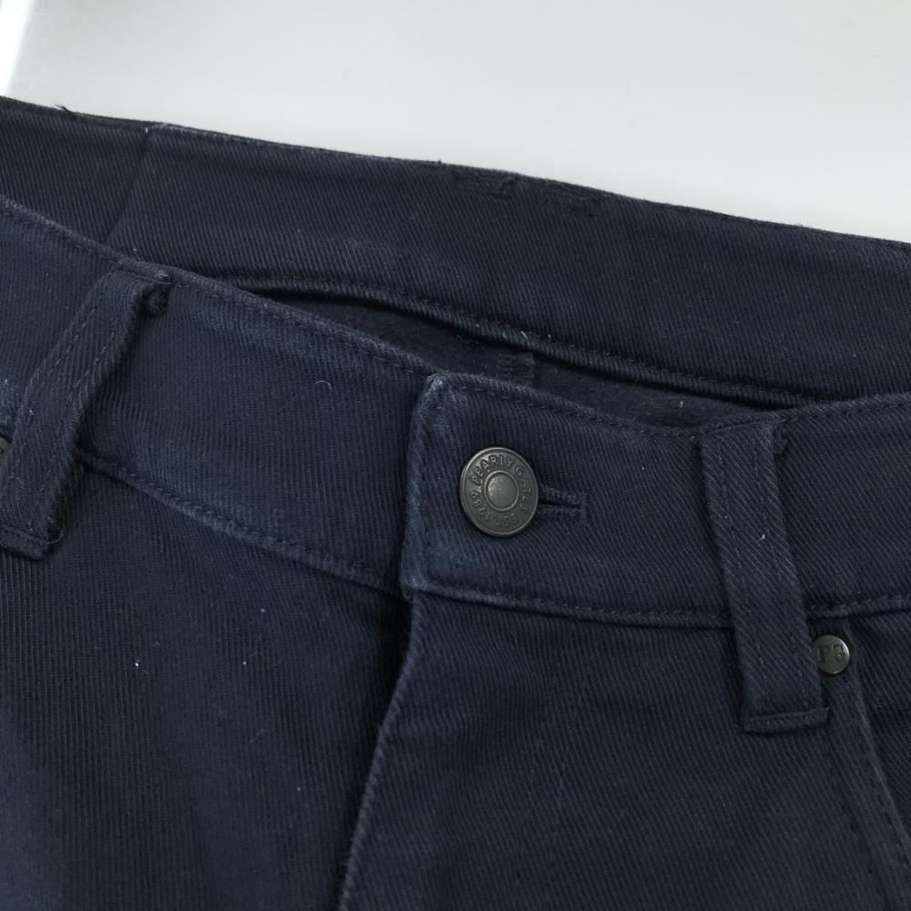 パーリーゲイツ パンツ ネイビー 裏微起毛 ストレッチ レディース 1(M