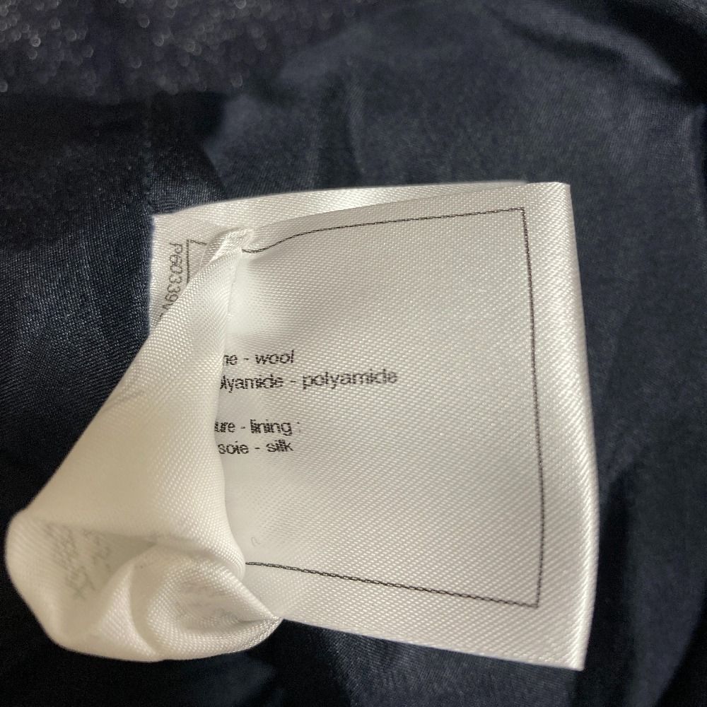 美品 CHANEL シャネル ラメ プリーツスカート P60339 サイズ34  