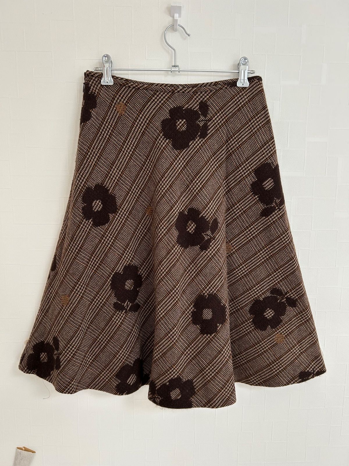 ⭐極美品⭐ エムズグレイシー M'S GRACY スカート フレア ミディ丈