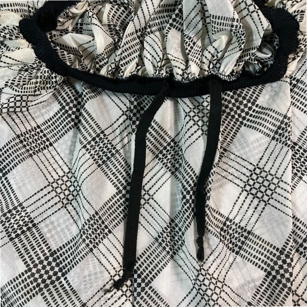 【本日21時迄価格】Y’s ヨウジヤマモト✨モヘヤ混変形デザインチェックスカート 美品 Y's YOHJI YAMAMOTO ワイズ ヨウジヤマモト チェックプリント