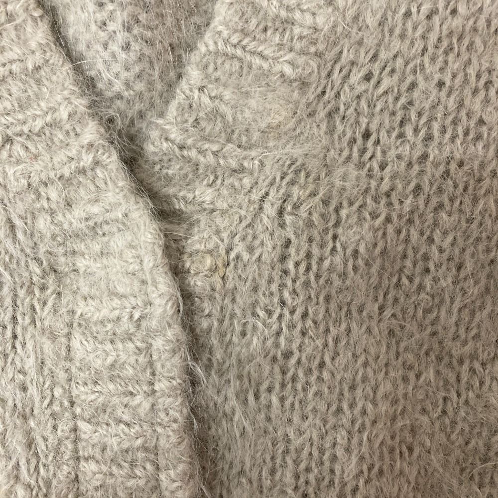 美品 Dries Van Noten ドリスヴァンノッテン アルパカモヘヤニット  