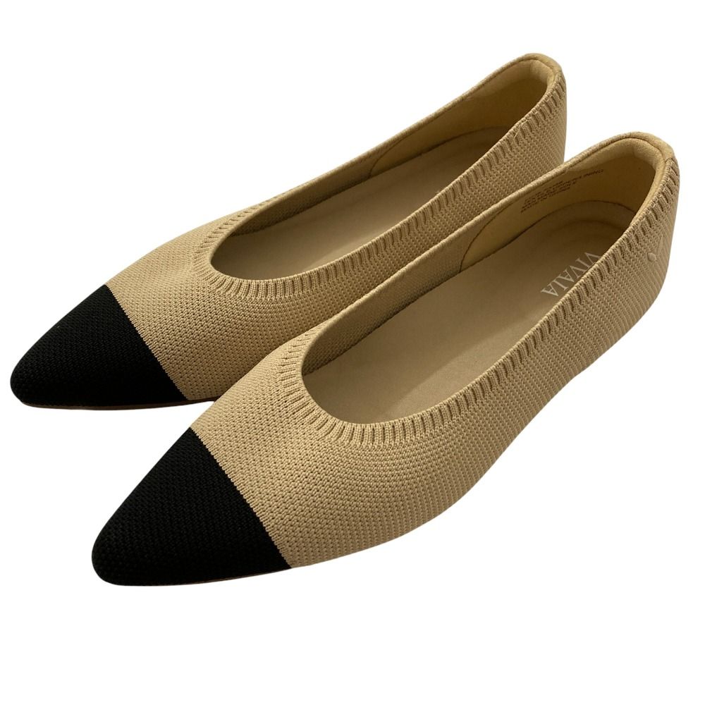 新品同様 VIVAIA ビバイア ポインテッドトゥフラットシューズ ARIA 5