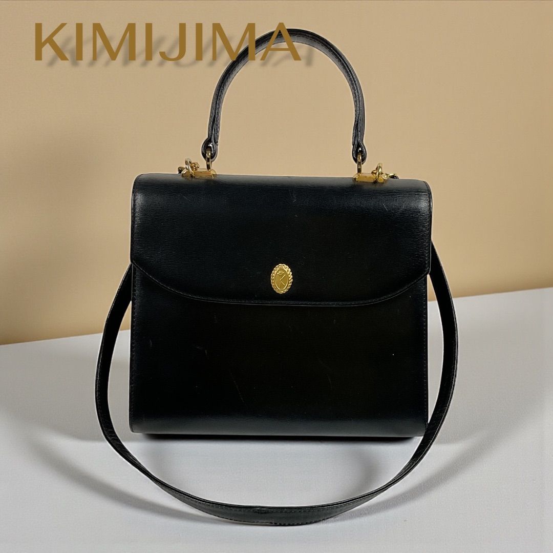 中古/KIMIJIMA/キミジマ/レザー/2WAY/ハンドバッグ 中古/KIMIJIMA/キミジマ/レザー/2WAY/ハンドバッグ