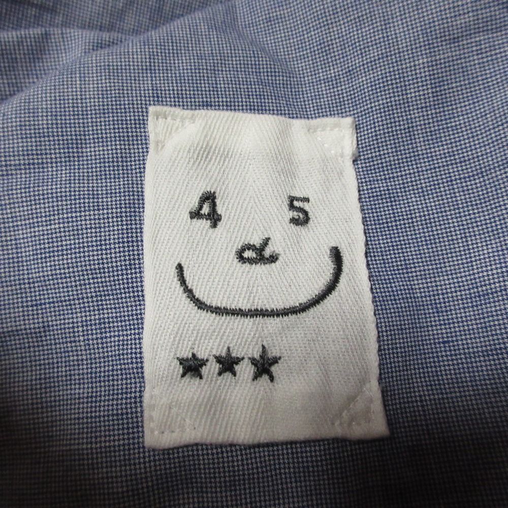 美品 45R フォーティーファイブアール スーピマオーガニックバチストの