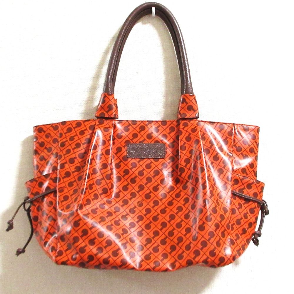 良品 GHERARDINI ゲラルディーニ ソフティ ハンドルレザートートバッグ