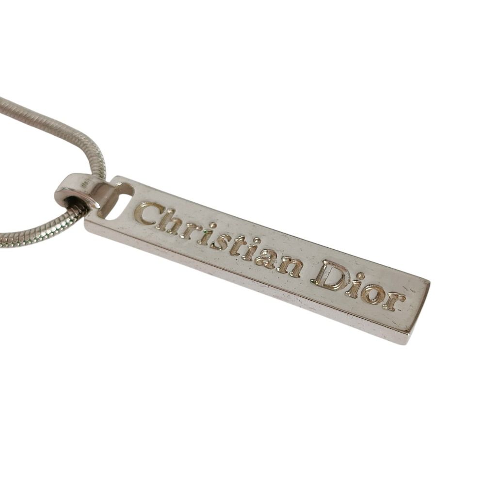 良品 Christian Dior クリスチャンディオール バープレート ロゴトップ