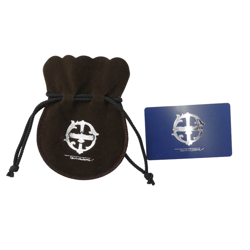 鷲見太郎　廃盤三つ折り財布 TARO WASHIMI ワシミタロウ 鷲見太郎 販売証明カード付属 cross