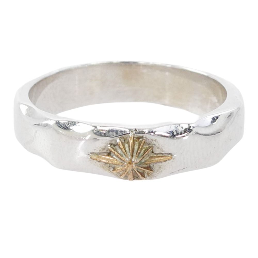 SAAD サード _ネックレス 太陽神 リング シルバー系 22.5号【中古