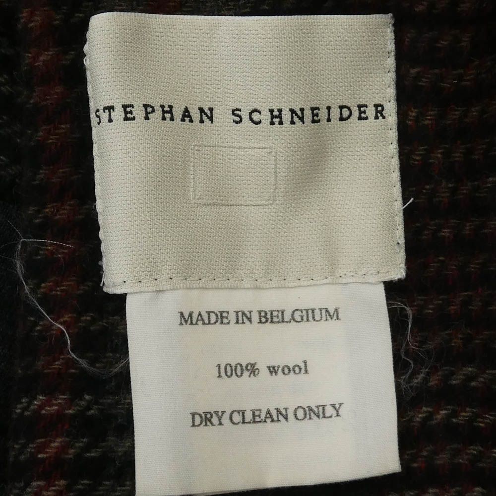 STEPHAN SCHNEIDER ステファンシュナイダー チェック ウール 大判