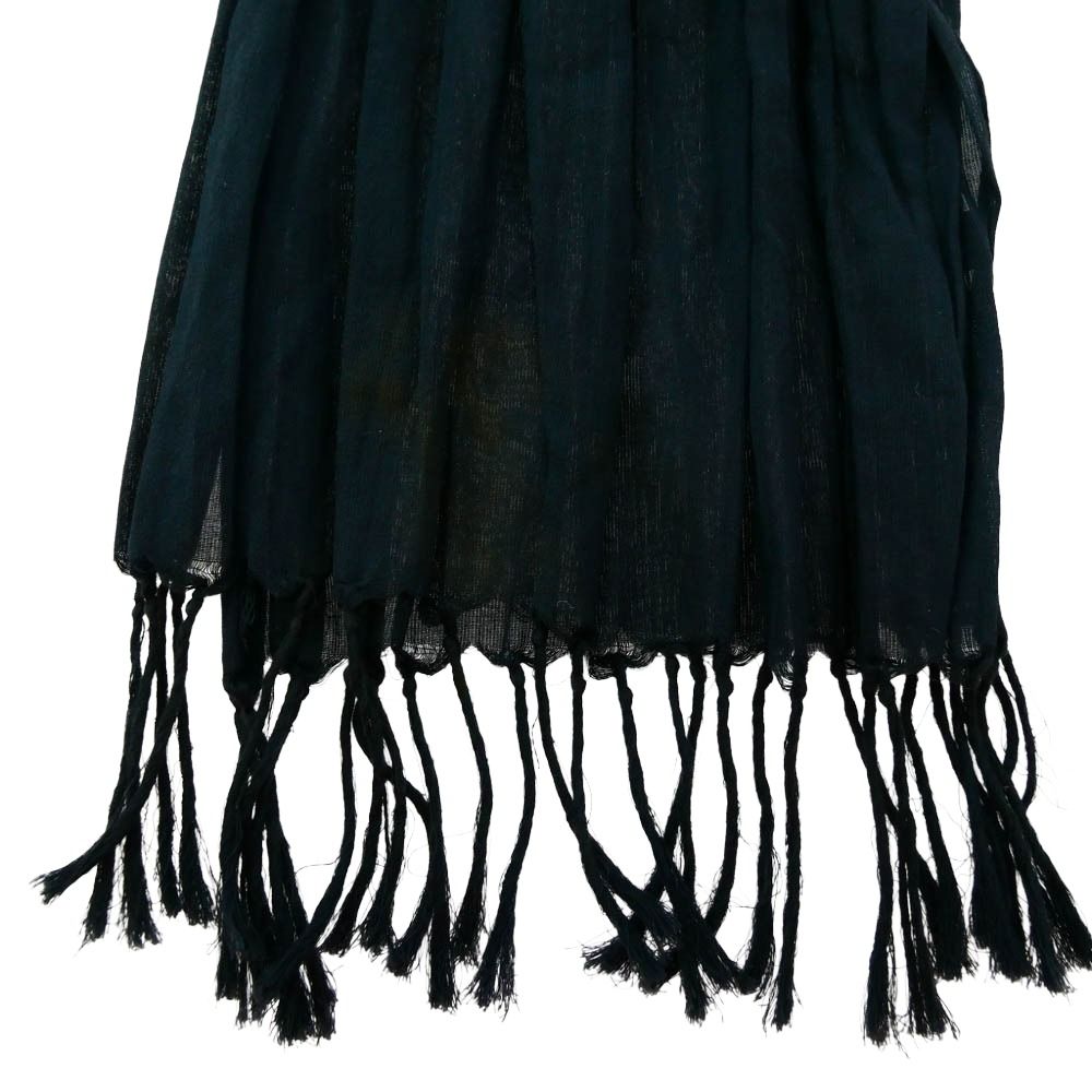 ディオールオム05ss フリンジストール DIOR HOMME ディオールオム 05SS エディ期 コットン フリンジ ストール