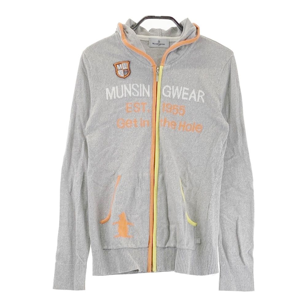 サイズ：M MUNSING WEAR マンシングウェア SL4040 フード付 ジップ