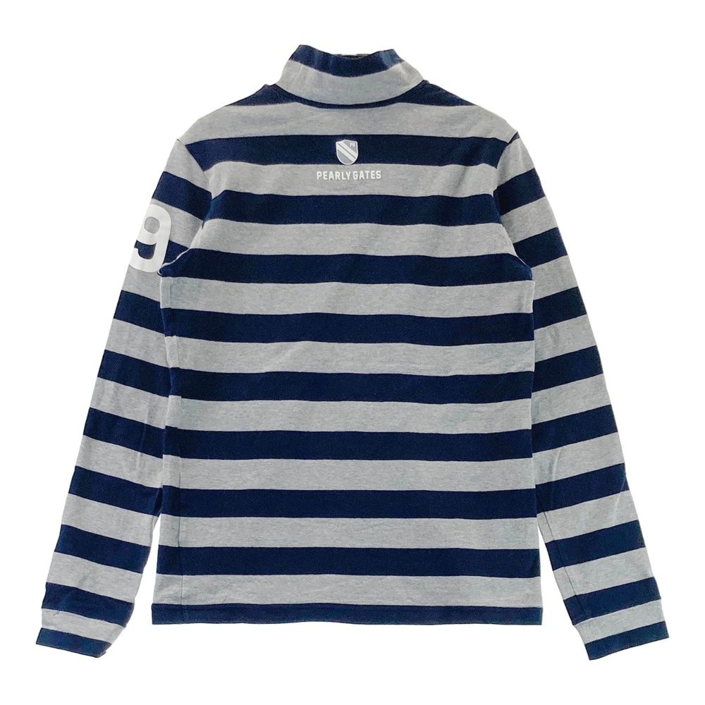 サイズ：1 PEARLY GATES パーリーゲイツ ハイネック 長袖Tシャツ