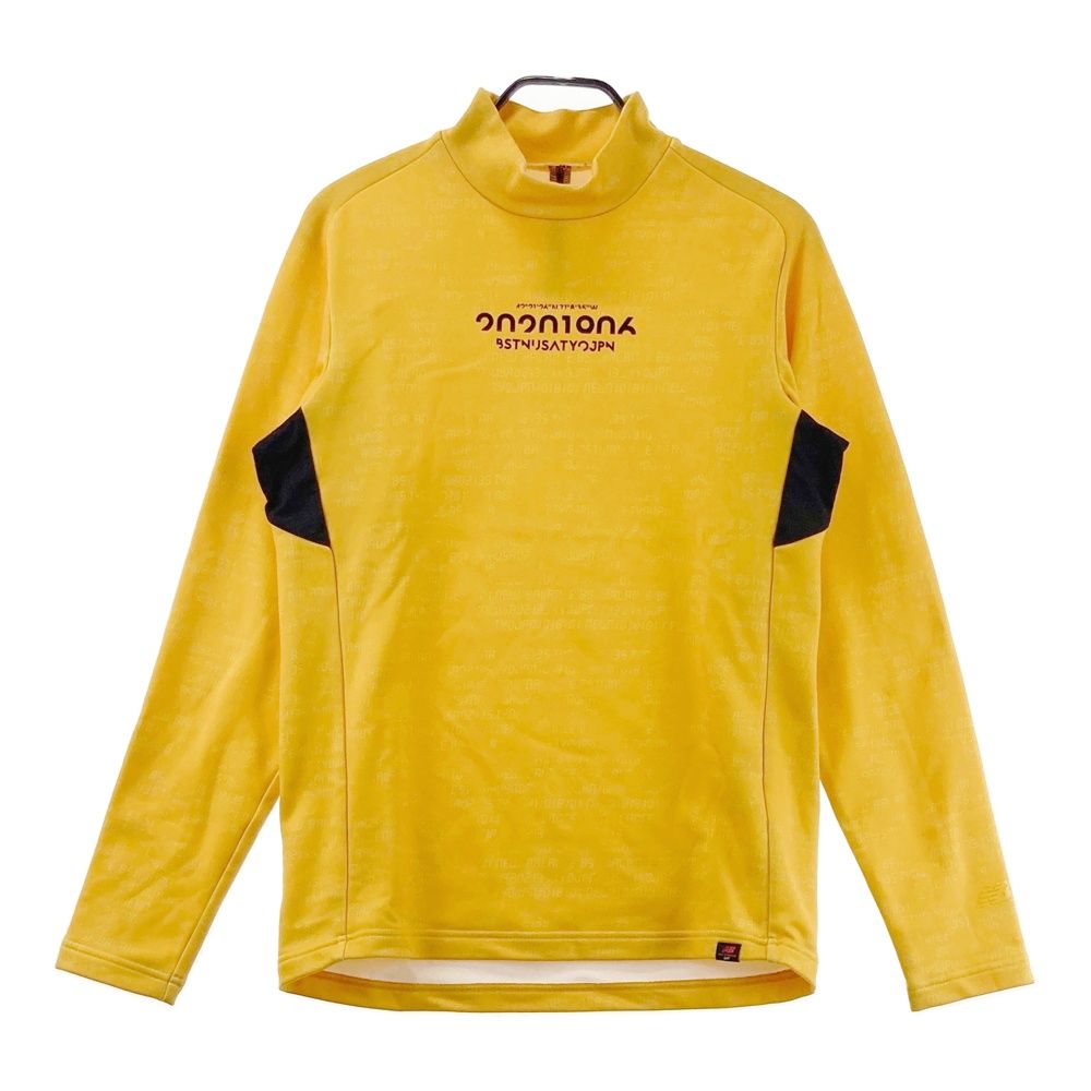 サイズ：5 NEW BALANCE GOLF ニューバランス 裏起毛 ハイネック 長袖T