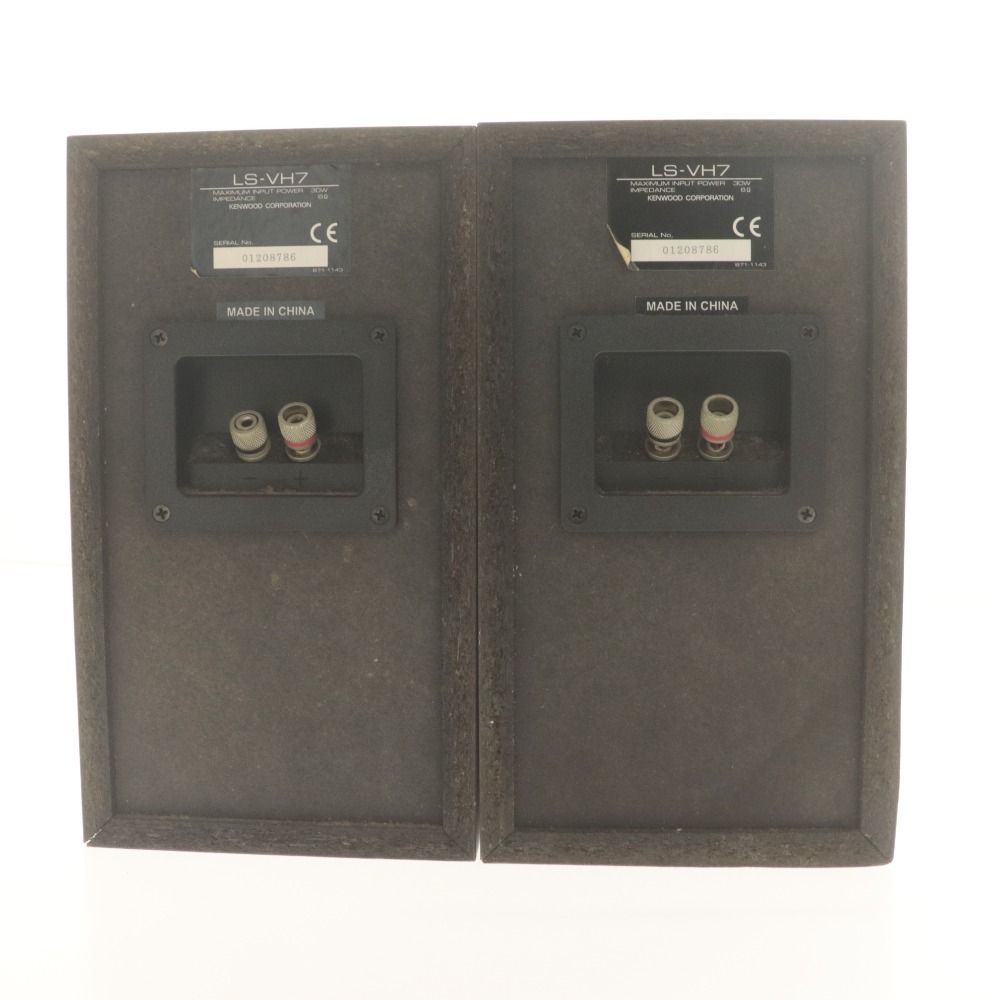 □ KENWOOD ケンウッド スピーカー LS-VH7 01208786 ペア オーディオ