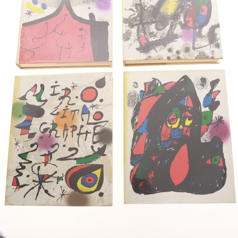Joan Miro、PERSONNAGE、海外版超希少レゾネ、新品額付 Joan Miro、LA PLAGE A CAMBRILS、海外版超希少レゾネ Joan Miro、LA